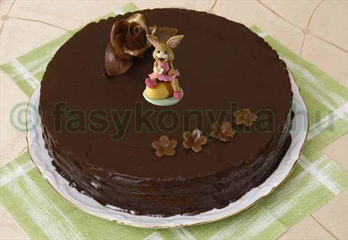 Zsüliett csokoládétortája