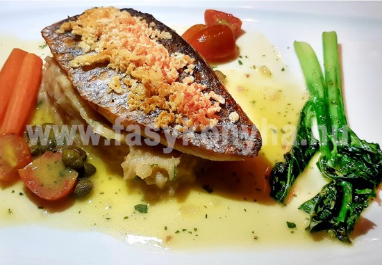 foetel Lazac pirított mandulával