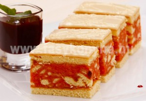 desszert Puncsos szelet