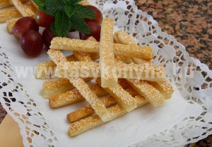 desszert Túrós szezámmagos rúd 