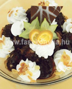 desszert Somlói galuska