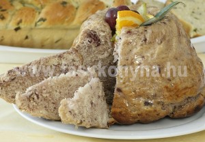 desszert meggyes diós kuglóf