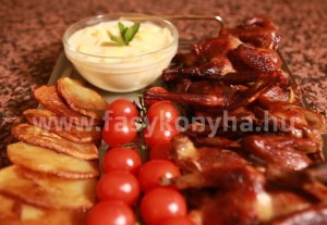 Ropogós galambsült 