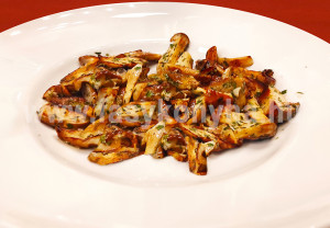 Fokhagymás petrezselymes vargánya 