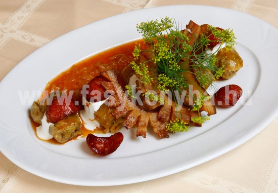 foetel Kapros töltött káposzta Silver Major módra