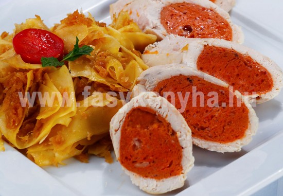 foetel Kolbásszal töltött pulykamell