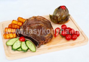 foetel Konfitált marhasteak burgonyakrokettel