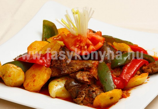 foetel Magyaros kacsamáj burgonyával