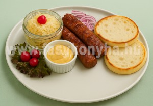 Mititei párolt savanyúkáposztával