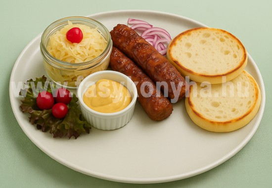 Mititei párolt savanyúkáposztával