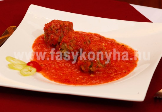 foetel Paradicsomos húsgombóc