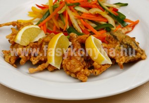 foetel Pontyfilé bundában roppanós zöldségekkel