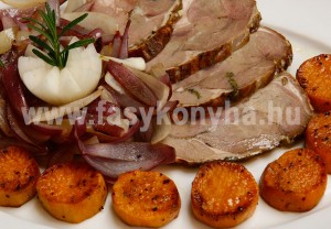 foetel Rozmaringos fokhagymás rackabárány pecsenye