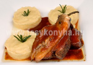 foetel Rozmaringos malactarja olívában érlelt sült paprikával