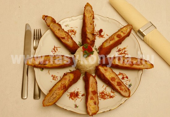 foetel Sajtos füstölt csülökkel töltött pulykamell 