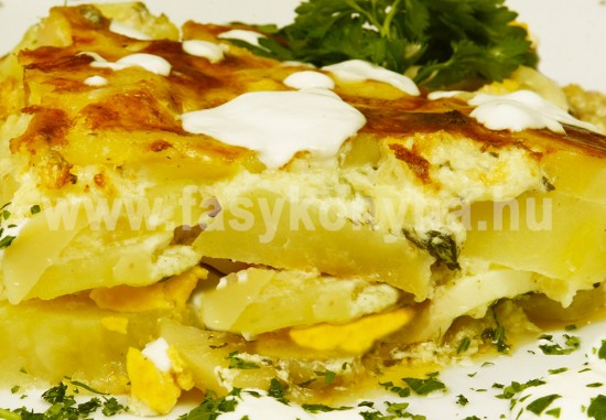 foetel Sajtos vega rakott burgonya