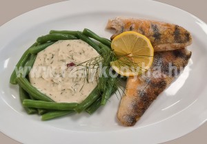 foetel Süllőfilé zöldbabbal kapormártással