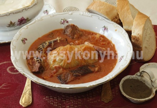 foetel Töltött káposzta Ádi módra