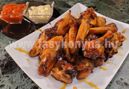 foetel mézes csirkeszárny