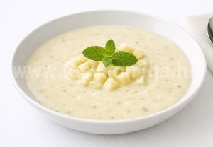 Hideg tejszínes körteleves 